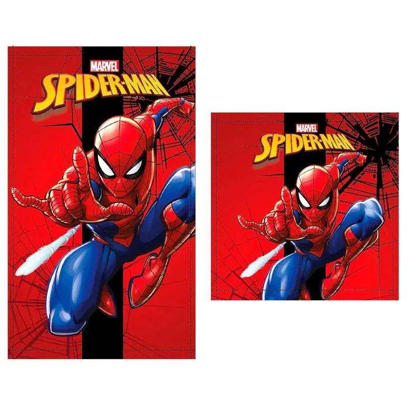 Marvel Spiderman Set 2 Asciugamani in Cotone - Nerdscape Nerdscape