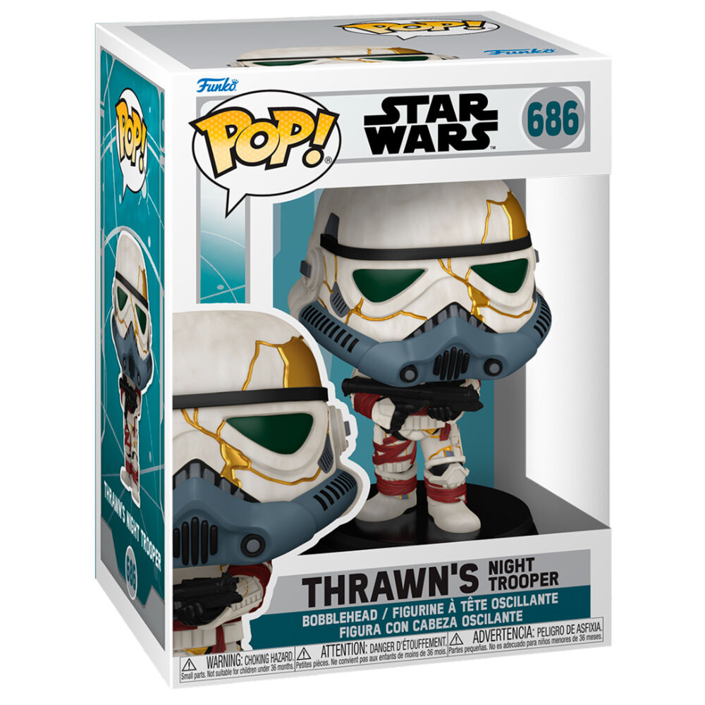 Funko Pop! Star Wars Ahsoka e Thrawn Night Trooper - Figura da Collezione Vinyl Nerdscape