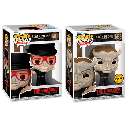 Funko Pop! Black Phone The Grabber 5 + 1 Chase - Figura da Collezione Vinyl Nerdscape
