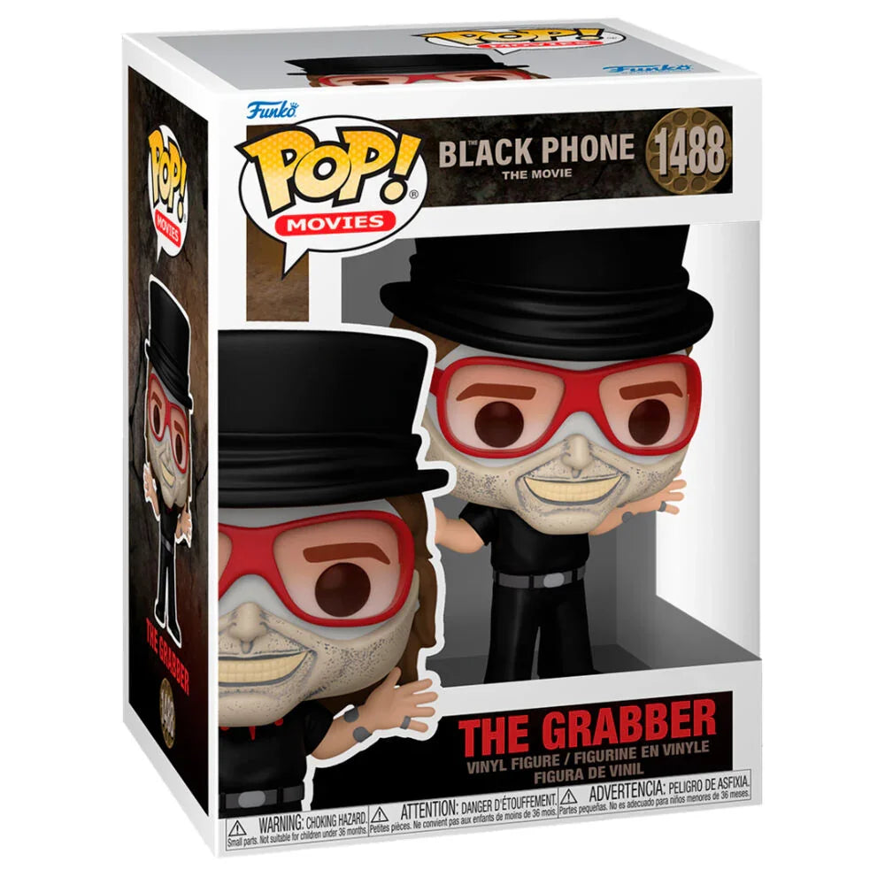 Funko Pop! Black Phone The Grabber 5 + 1 Chase - Figura da Collezione Vinyl Nerdscape