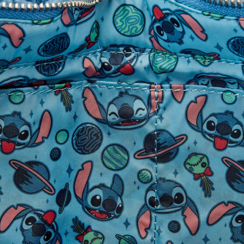Loungefly Disney Stitch plush tote bag with coin bag Nerdscape