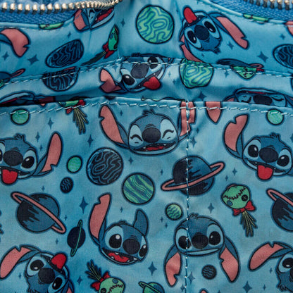 Loungefly Disney Stitch plush tote bag with coin bag Nerdscape