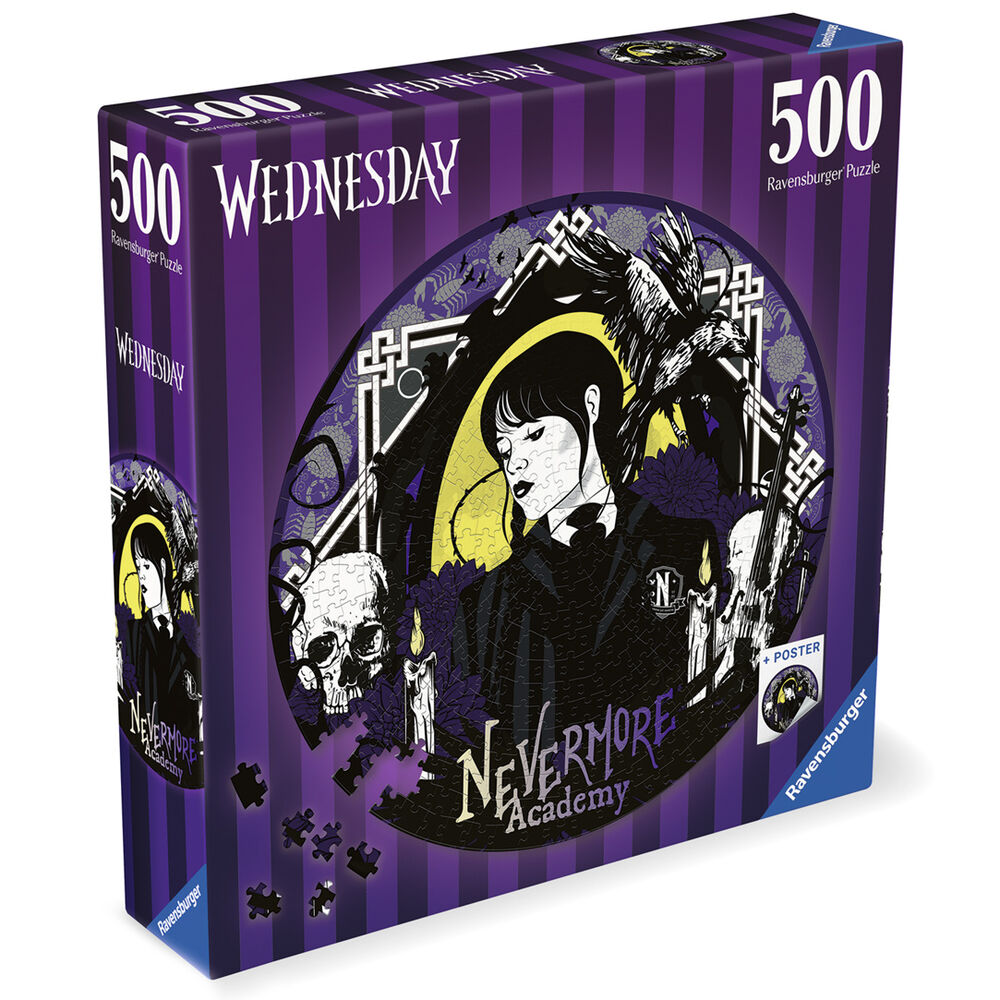 Wednesday puzzle 500pcs Nerdscape
