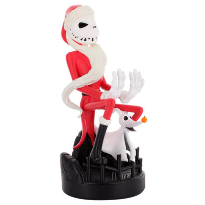 Disney Nightmare Before Christmas Santa Suit Jack clamping bracket Cable guy 20cm Nerdscape