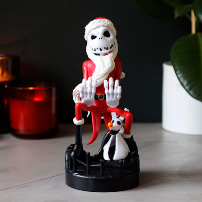 Disney Nightmare Before Christmas Santa Suit Jack clamping bracket Cable guy 20cm Nerdscape