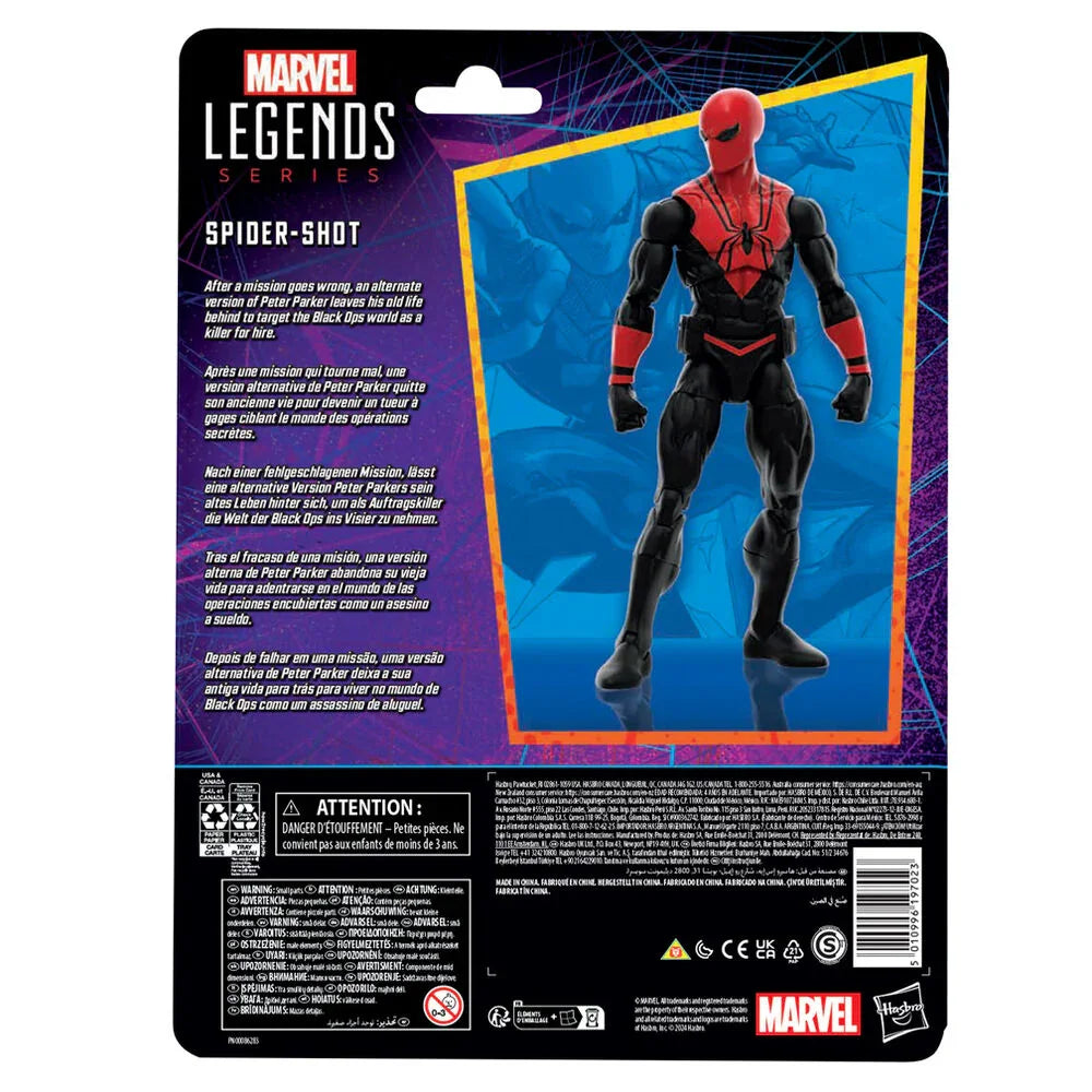 Marvel Spider-Man Spider-Shot Figura da Collezione 15cm - Nerdscape Nerdscape