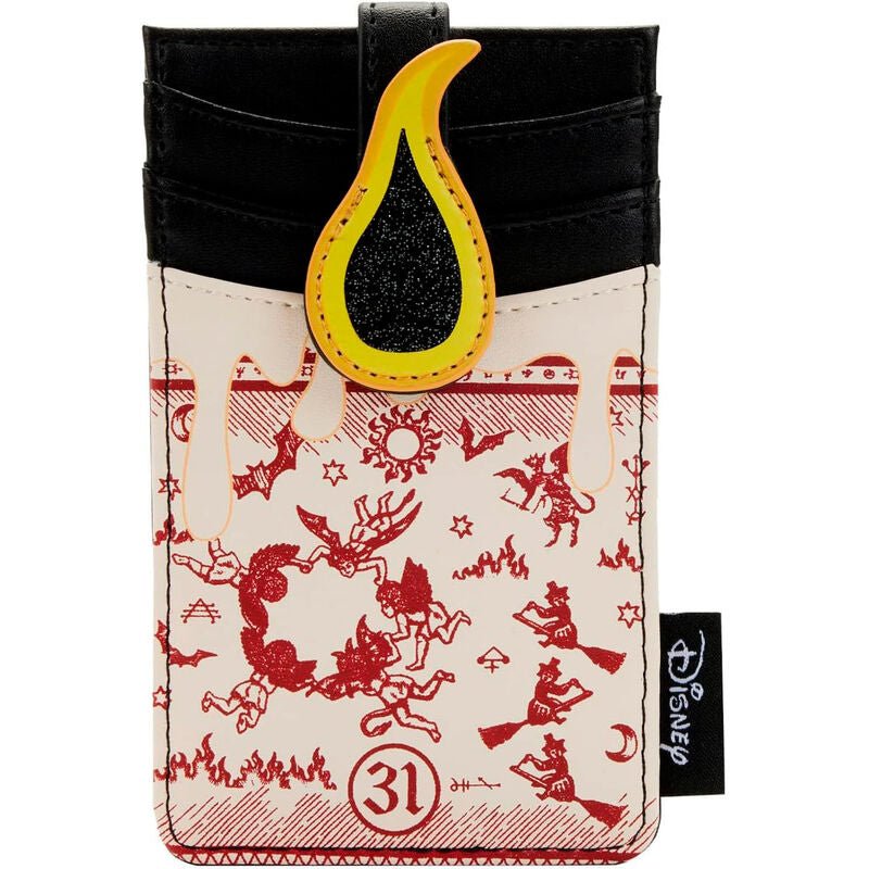 Loungefly Hocus Pocus Black flame card holder - Nerdscape