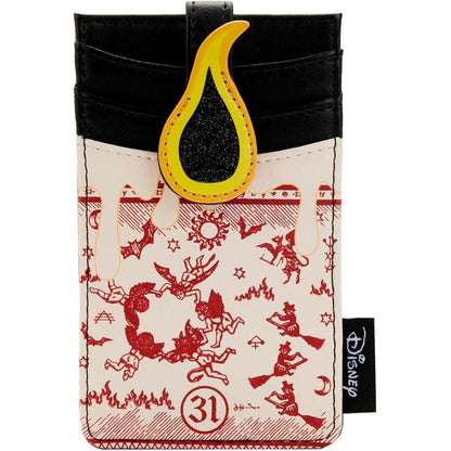 Loungefly Hocus Pocus Black flame card holder - Nerdscape