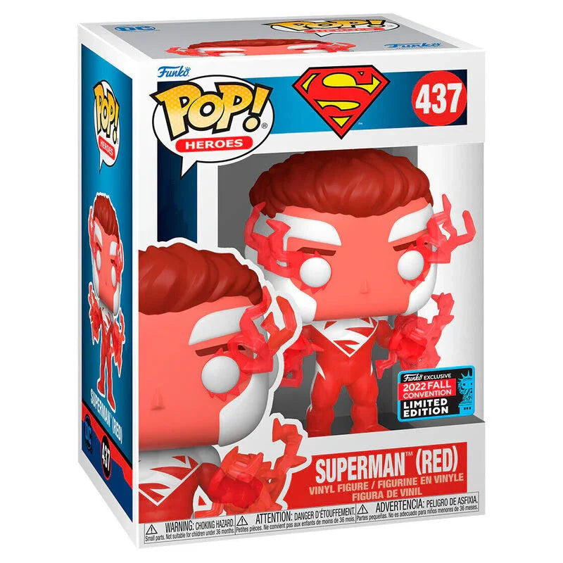 POP figure DC Comics Superman - Superman Red Exclusive Nerdscape