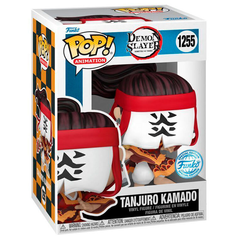 Funko Pop! Demon Slayer Kimetsu no Yaiba Tanjuro Kamado - Figura da Collezione Vinyl Nerdscape