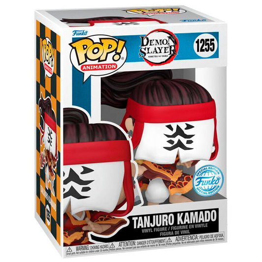 Figurine POP Demon Slayer Kimetsu no Yaiba Tanjuro Kamado Exclusif
