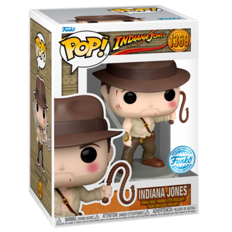 Funko Pop! Indiana Jones Indiana Jones Exclusive - Figura da Collezione Vinyl Nerdscape