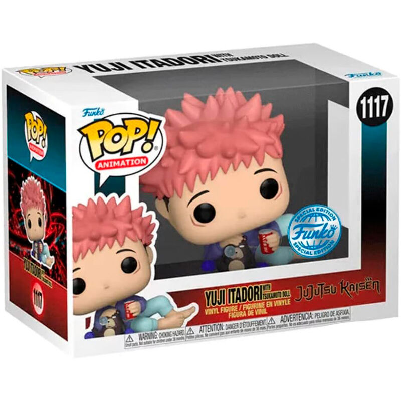 Funko Pop! Jujutsu Kaisen Yuji Itadori - Figura da Collezione Vinyl Nerdscape