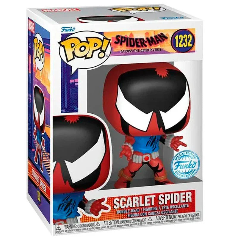 POP figure Spiderman Scarlet Spider Exclusive Nerdscape