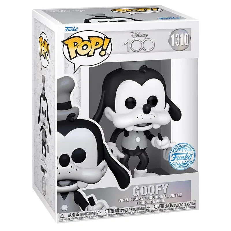 POP figure Disney 100th Anniversary Goofy Exclusive Nerdscape