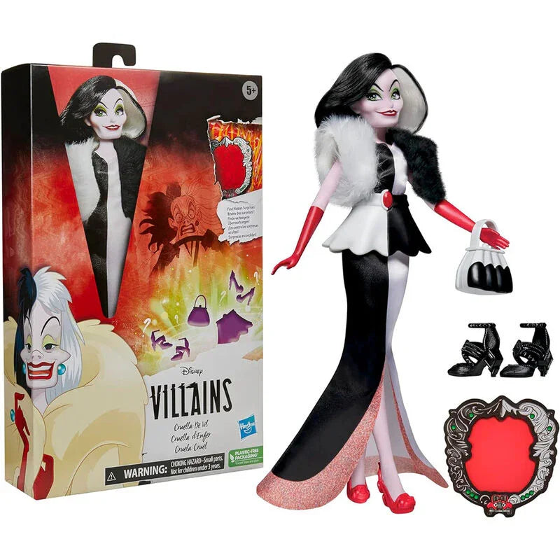 Nerdscape Cruella de Vil Disney Villains Figura da Collezione - Nerdscape Nerdscape