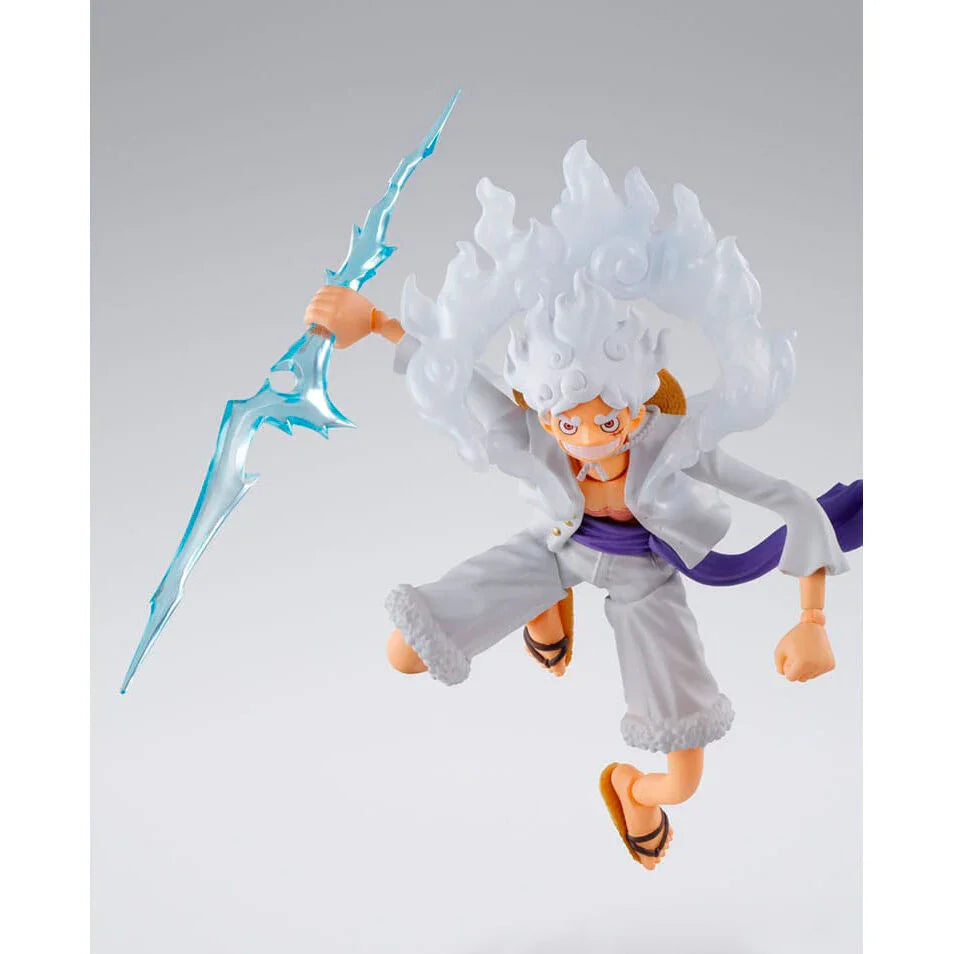 One Piece Gear 5 Monkey D Luffy S.H. figuarts figure 15,5cm Nerdscape