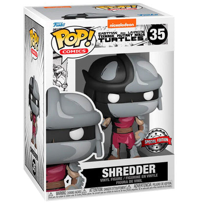 POP figure Ninja Turtles Shredder Exclusive 5 + 1 Chase Nerdscape