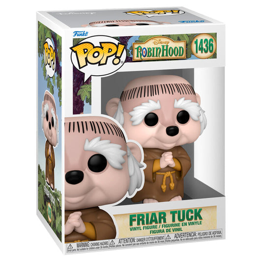Figurines POP Disney Robin des Bois Frère Tuck
