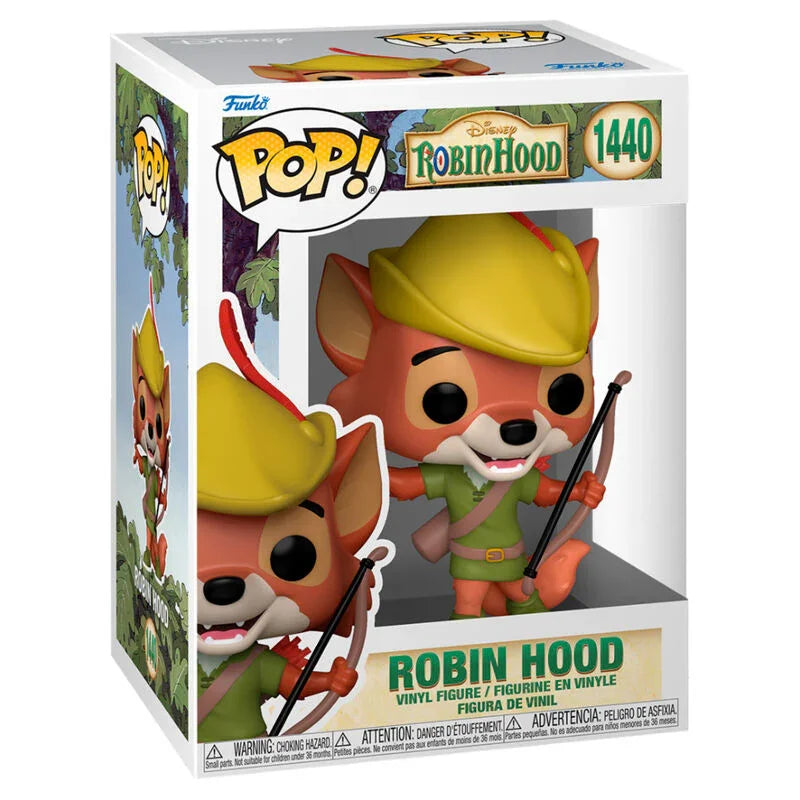 Funko Pop! Disney Robin Hood - Robin Hood - Figura da Collezione Vinyl Nerdscape