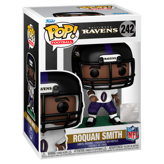 Funko Pop! NFL Ravens Roquan Smith - Figura da Collezione Vinyl