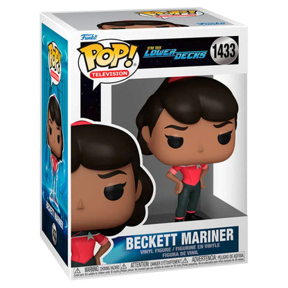Funko Pop! Star Trek Lower Decks Beckett Mariner - Figura da Collezione Vinyl Nerdscape