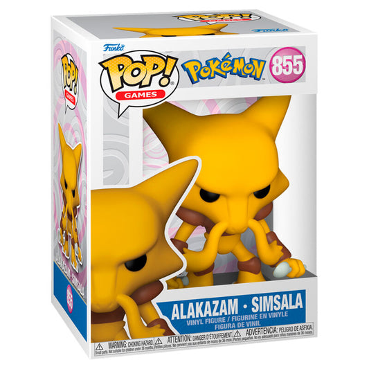 Funko Pop! Pokémon Alakazam - Figura da Collezione Vinyl