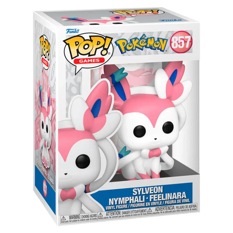 Funko Pop! Pokémon Sylveon - Figura da Collezione Vinyl Nerdscape