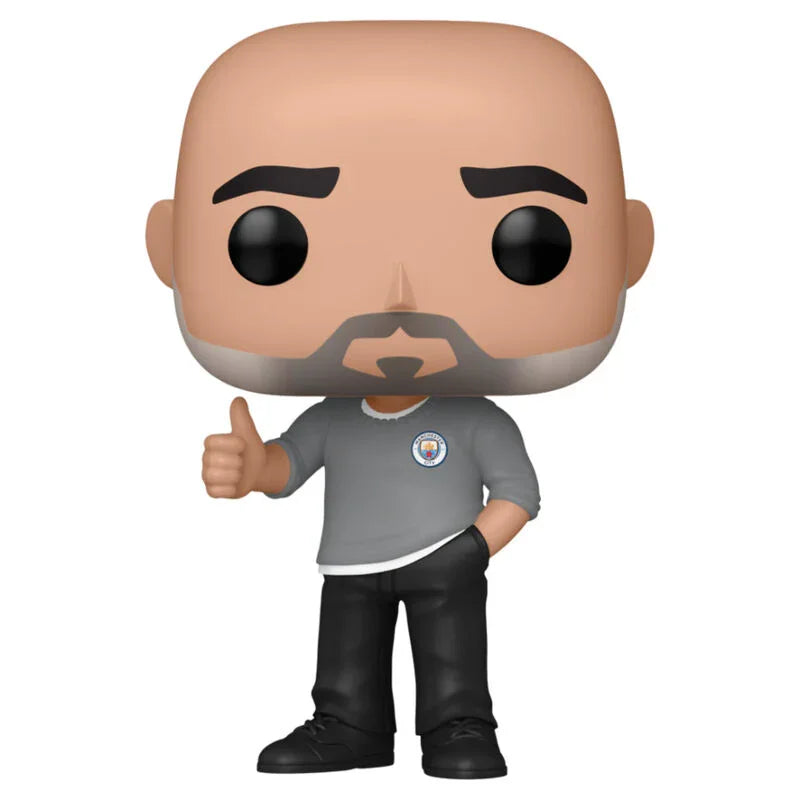 Funko Pop! Manchester City Pep Guardiola - Figura da Collezione Vinyl Nerdscape
