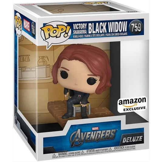 Figurine POP Deluxe Marvel Los Vengadores Avengers Black Widow Exclusive