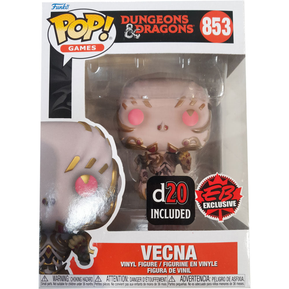 Funko Pop! Dungeons & Dragons Vecna - Figura da Collezione Vinyl Exclusiva Nerdscape