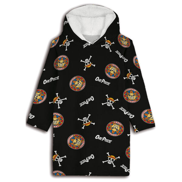 One Piece oversize sweatshirt coat kids coral Nerdscape