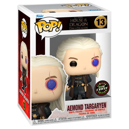 Funko Pop! House of the Dragon Aemond Targaryen Chase - Figura da Collezione Vinyl Nerdscape