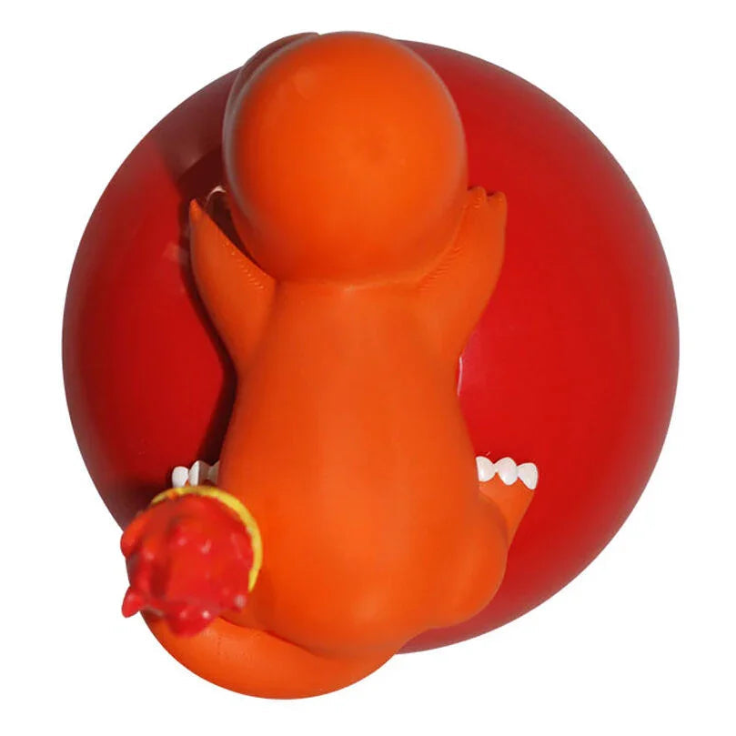 Pokemon Charmander Pokeball lamp alarm clock Nerdscape