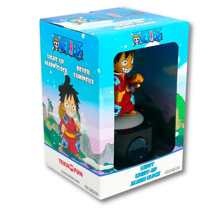 One Piece Luffy alarm clock figure 20cm Nerdscape