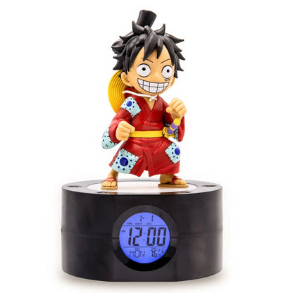 One Piece Luffy alarm clock figure 20cm Nerdscape