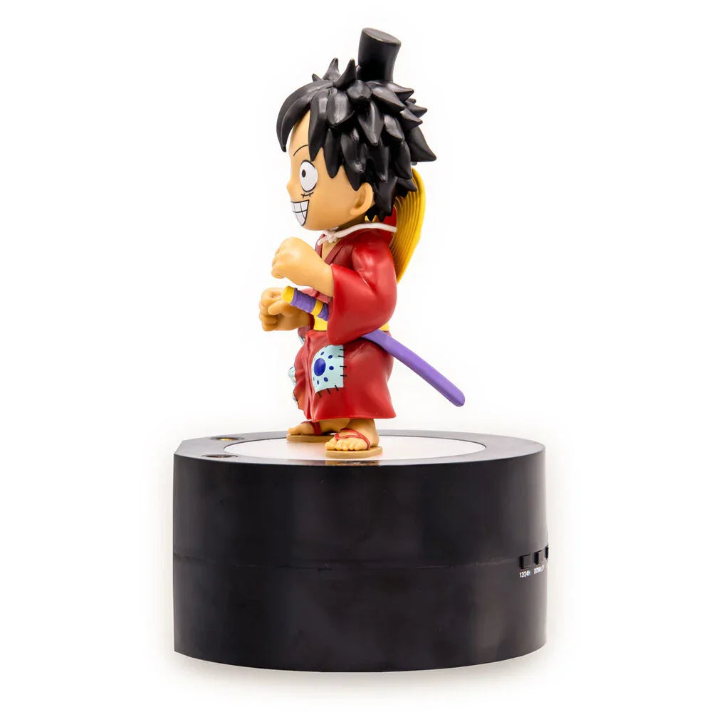 One Piece Luffy alarm clock figure 20cm Nerdscape