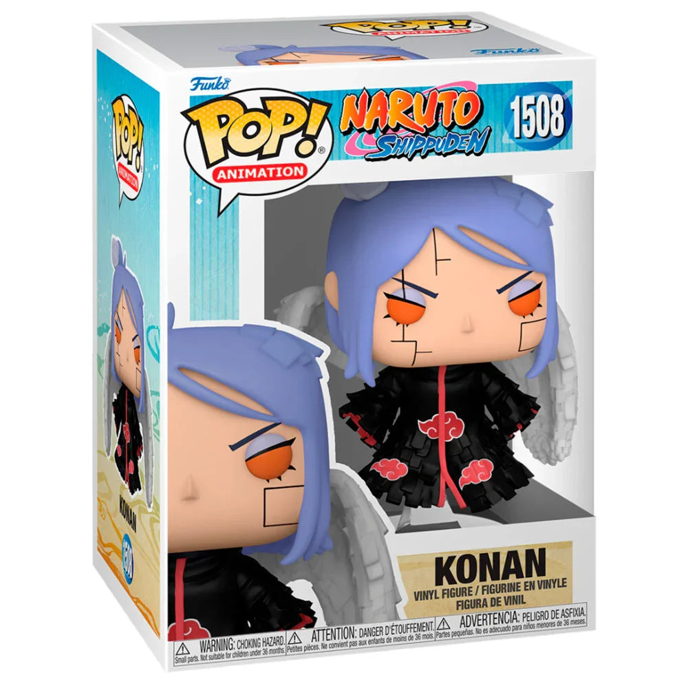 Funko Pop! Naruto Shippuden Konan - Figura da Collezione Vinyl Nerdscape