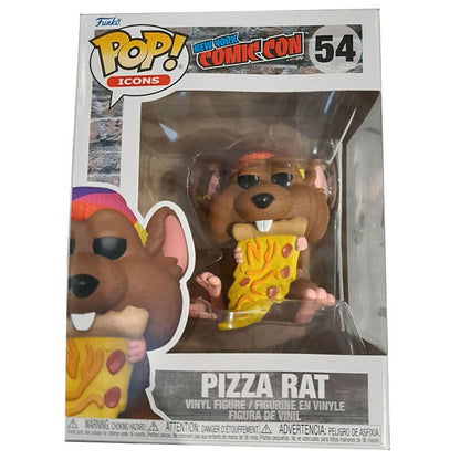 POP figure New York Comiccon Pizza Rat - Nerdscape