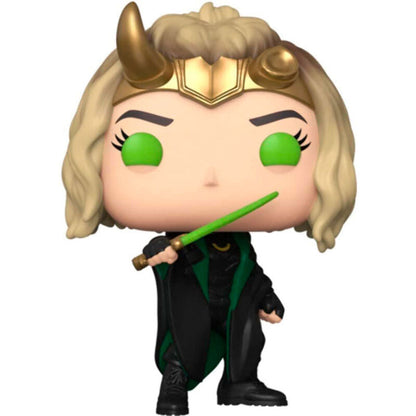 Funko Pop! Marvel Loki Sylvie - Figura da Collezione Vinyl Nerdscape