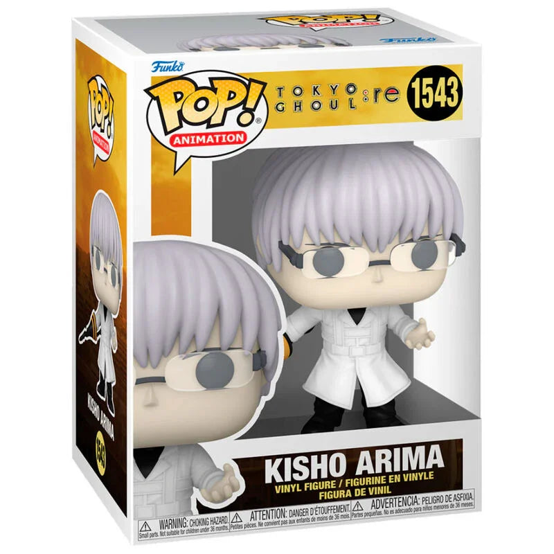 Funko Pop! Tokyo Ghoul: re Kisho Arima - Figura da Collezione Vinyl Nerdscape