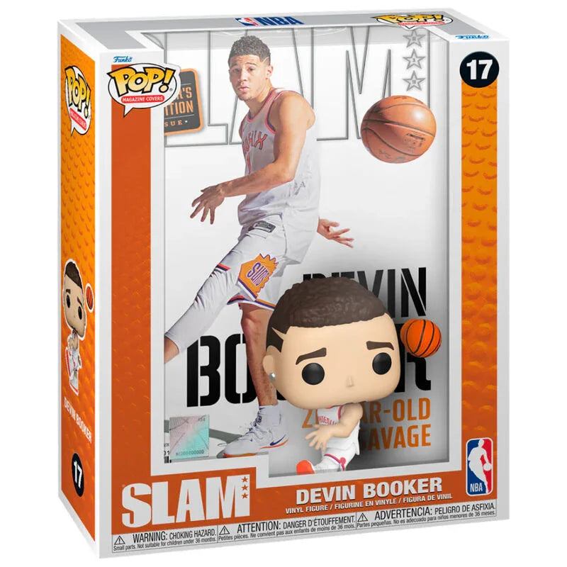 Funko Pop! NBA Slam Devin Booker - Figura da Collezione Vinyl Nerdscape