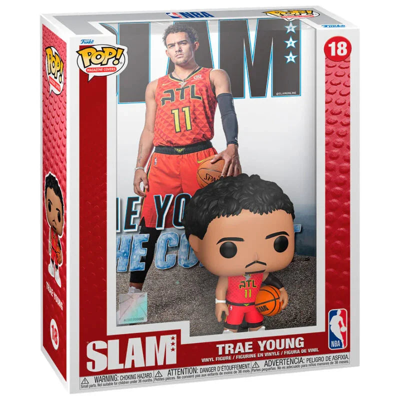 Funko Pop! NBA Trae Young - Figura da Collezione Vinyl Nerdscape