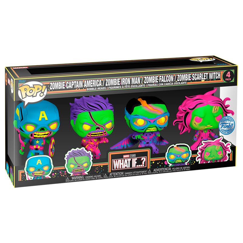 POP pack 4 figures Marvel What If...? Exclusive - Nerdscape