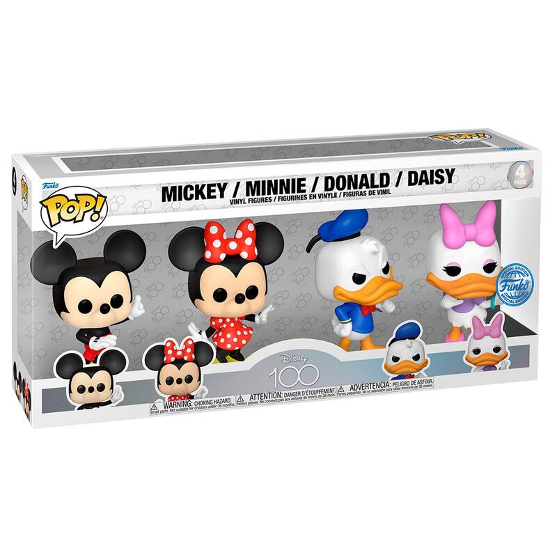 POP pack 4 figures Disney Classic Exclusive - Nerdscape