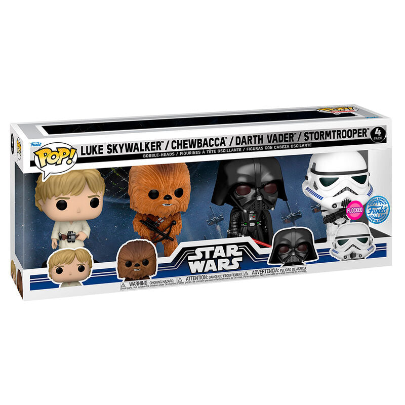POP pack 4 Star Wars New Classics Exclusive figures