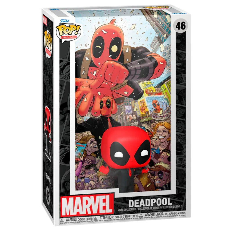 Funko Pop! Comic Cover Deadpool 2025 - Figura da Collezione Vinyl Nerdscape