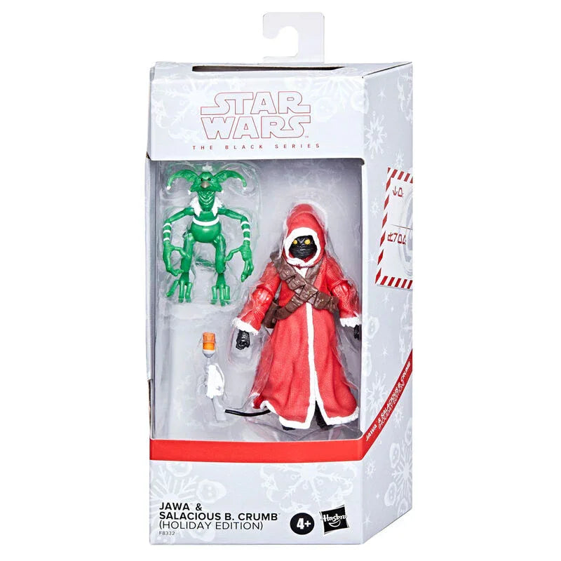 Star Wars The Black Series Jawa & Salacious B. Crumb Holiday Edition Figura da Collezione - Nerdscape Nerdscape