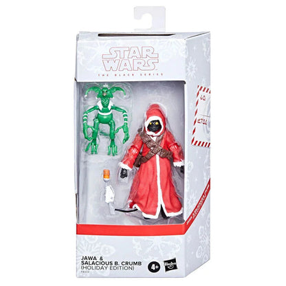 Star Wars The Black Series Jawa & Salacious B. Crumb Holiday Edition Figura da Collezione - Nerdscape Nerdscape