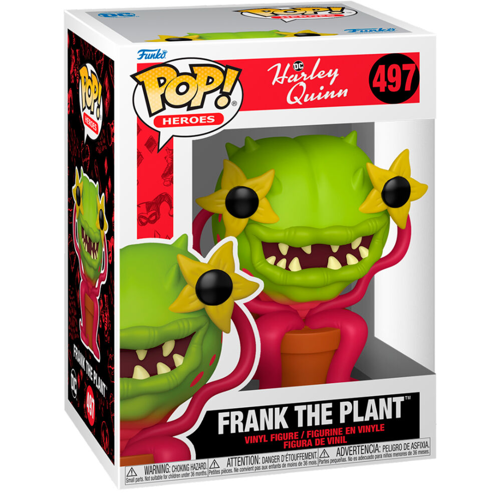 POP figure DC Comics Harley Quinn Frank the Plant Nerdscape